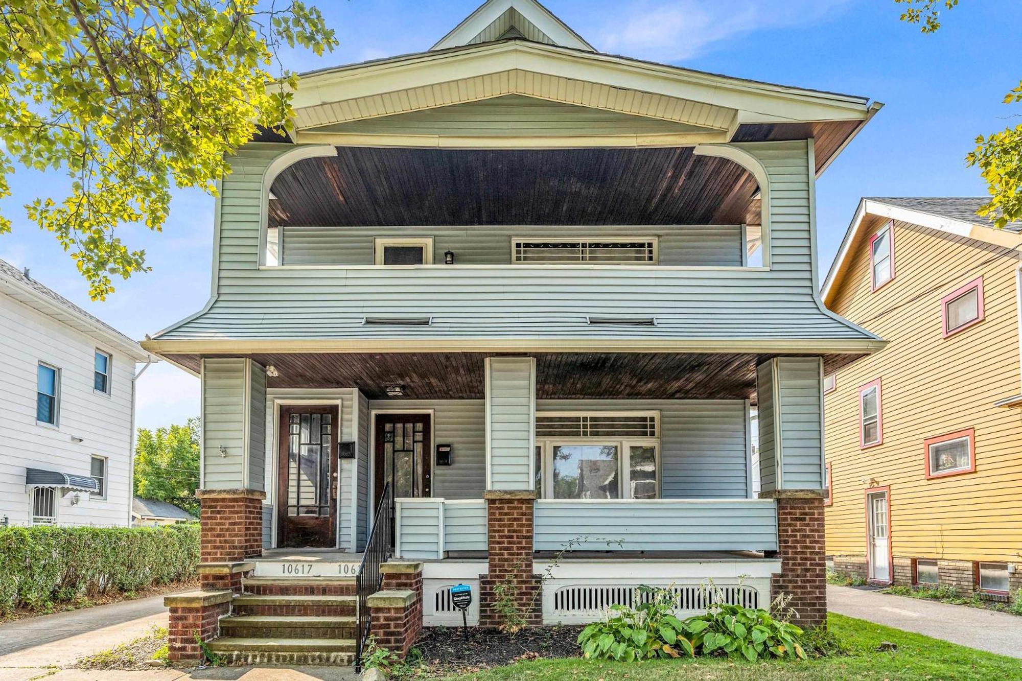 Beautifully Remodeled Duplex Apt In West Blvd Cleveland Kültér fotó