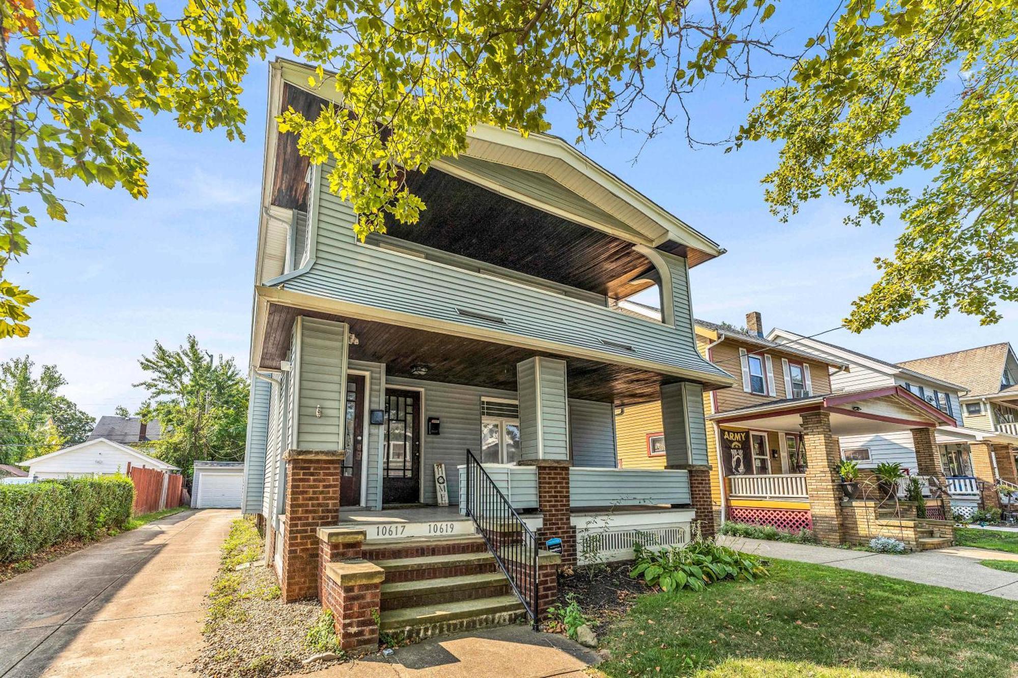 Beautifully Remodeled Duplex Apt In West Blvd Cleveland Kültér fotó